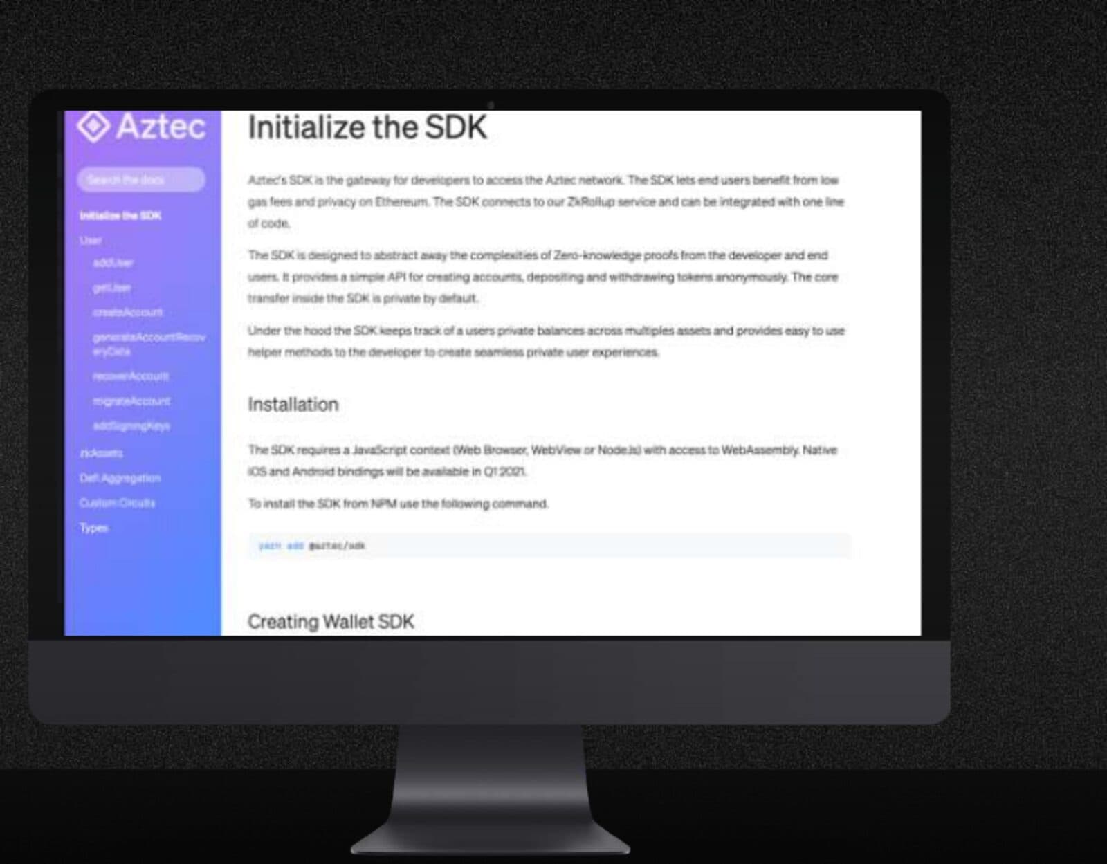 Web3 Aztec Protocol — Zero-Knowledge Privacy