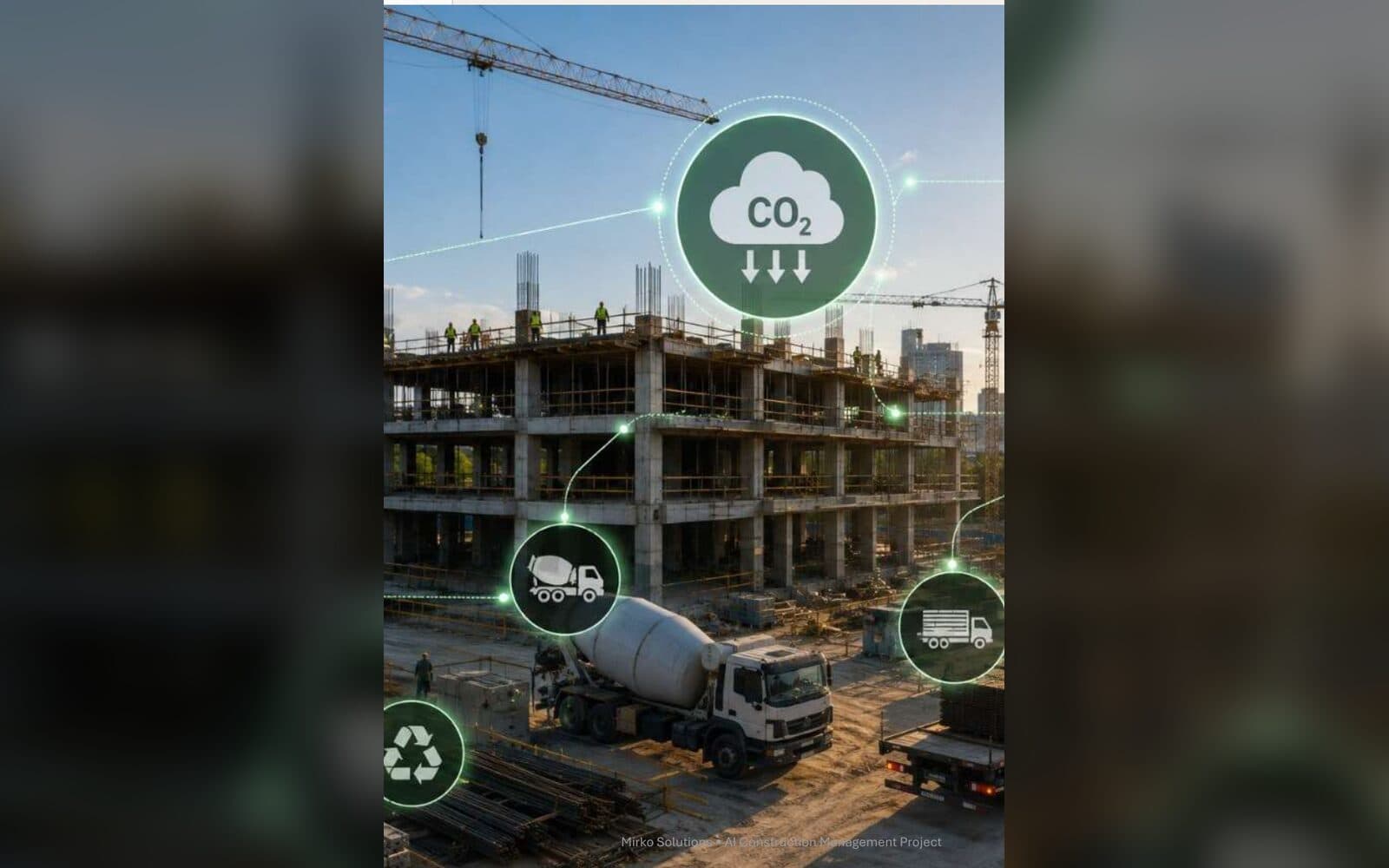 AI-Powered CO₂ Analysis for Construction