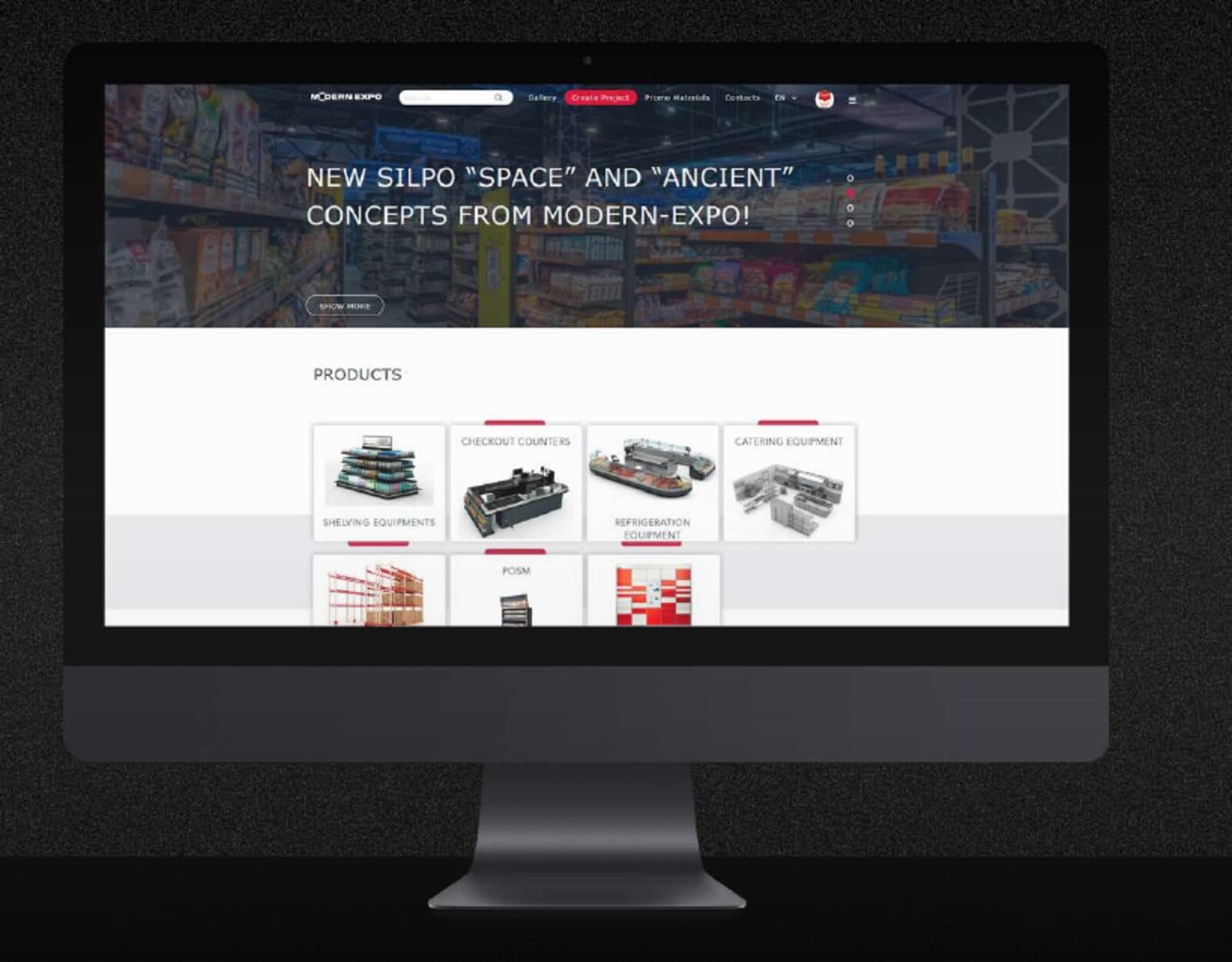 Marketing Portal for a Retail Equipment Manufacturer